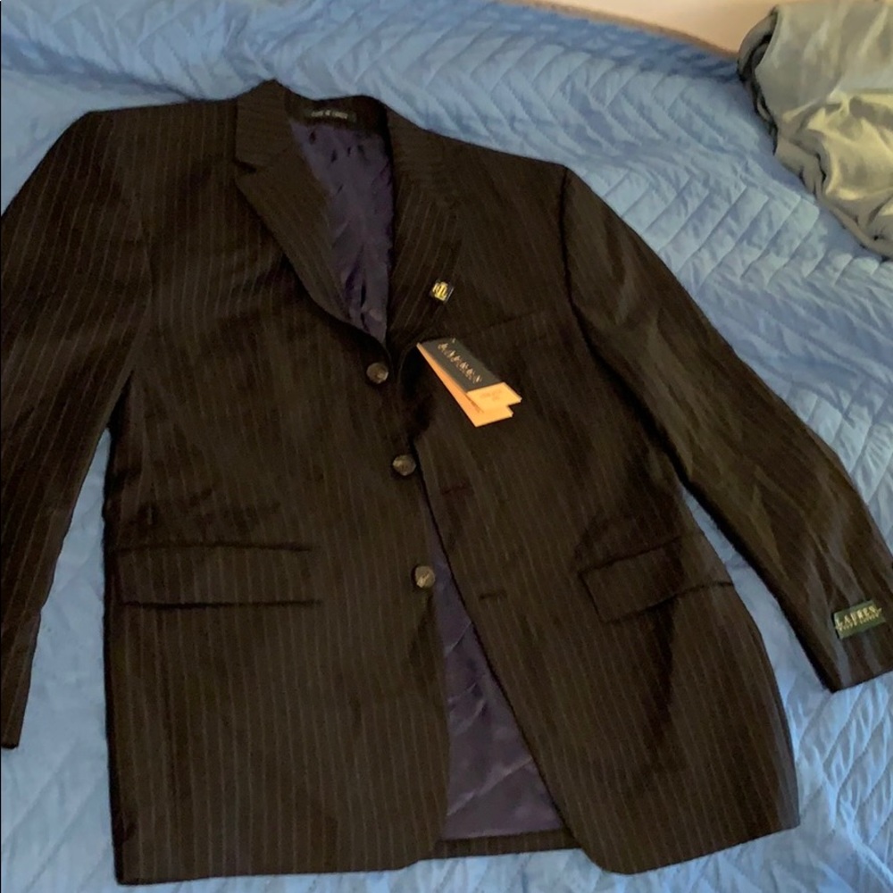 Lauren Ralph Lauren athletic fit suit jacket